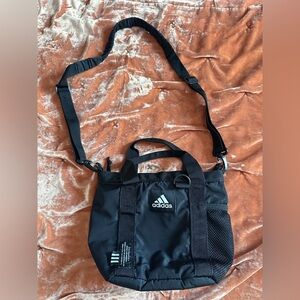 Women’s Adidas Black Essentials Mini Tote Crossbody Bag